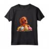 Redbone Coonhound Cane Razza Buona Pasqua Uomini Donne Bambini Maglietta - Felice Pasqua Redbone Coonhound - Ideale per festeggiare con la famiglia