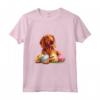 Redbone Coonhound Cane Razza Buona Pasqua Uomini Donne Bambini Maglietta - Felice Pasqua Redbone Coonhound - Ideale per festeggiare con la famiglia