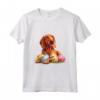 Redbone Coonhound Cane Razza Buona Pasqua Uomini Donne Bambini Maglietta - Felice Pasqua Redbone Coonhound - Ideale per festeggiare con la famiglia