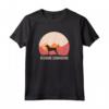 Sagoma carina di Redbone Coonhound - Maglietta per Amanti dei Cani - Ideale come Regalo per Proprietari di HapTiger