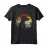 Retro Vintage Redbone Coonhound Maglietta - Design Cane Vintage per Addestratori e Appassionati della Razza