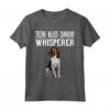 Il Cane Susurra Treeing Walker Coonhound Maglietta - Regalo Divertente per Amanti dei Cani - Ideale per Proprietari di Treeing Walker Coonhound