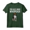 Il Cane Susurra Treeing Walker Coonhound Maglietta - Regalo Divertente per Amanti dei Cani - Ideale per Proprietari di Treeing Walker Coonhound