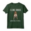 Piacciono Cani e Tre Persone American English Coonhound Maglietta - I Like Dogs - Ideale Regalo per Amanti dei Cani