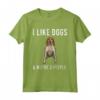 Piacciono Cani e Tre Persone American English Coonhound Maglietta - I Like Dogs - Ideale Regalo per Amanti dei Cani