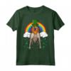 American English Coonhound St Patricks Day Leprechaun - Maglietta per Amanti dei Cani - Regalo Originale per San Patrizio