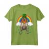 American English Coonhound St Patricks Day Leprechaun - Maglietta per Amanti dei Cani - Regalo Originale per San Patrizio