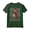 Natale Ugly Christmas American English Coonhound Maglietta - Ideale per Amanti dei Cani - Regalo Divertente per Fido