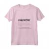 Donna Copywriter Divertente Maglietta con Collo a V - Regalo Personalizzato per Natale o Compleanno - Ideale per Appassionati di Scrittura e Copywriting