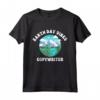 Giornata della Terra Vibes Copywriter Maglietta - Design Earth Day divertente per amanti della natura - Acquista online maglietta eco-friendly