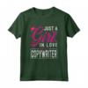 Donna Just a Girl in Love with Her Copywriter - Funny Wife Maglietta - Perfect Gift Idea for Copywriter's Woman or Girlfriend