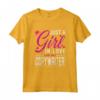 Donna Just a Girl in Love with Her Copywriter - Funny Wife Maglietta - Perfect Gift Idea for Copywriter's Woman or Girlfriend