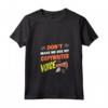Donna, Don't Make Me Use My Copywriter Voice - Divertente Maglietta con Collo a V per Scrittori Creativi - Ideale come Regalo