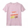 Donna, Don't Make Me Use My Copywriter Voice - Divertente Maglietta con Collo a V per Scrittori Creativi - Ideale come Regalo