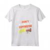 Donna, Don't Make Me Use My Copywriter Voice - Divertente Maglietta con Collo a V per Scrittori Creativi - Ideale come Regalo