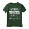 Il mio Copywriter preferito mi chiama nonno - Maglietta divertente per il nonno di un Copywriter - Idea regalo originale