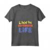 Donna Livin Il Copywriter Vita Divertente T-shirt con Collo a V - Ideale per Professionisti della Scrittura Creativa