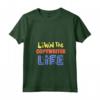 Donna Livin Il Copywriter Vita Divertente T-shirt con Collo a V - Ideale per Professionisti della Scrittura Creativa