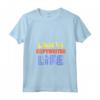 Donna Livin Il Copywriter Vita Divertente T-shirt con Collo a V - Ideale per Professionisti della Scrittura Creativa