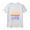 Donna Livin Il Copywriter Vita Divertente T-shirt con Collo a V - Ideale per Professionisti della Scrittura Creativa
