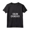 Donna Colon Cruncher Copy Editor Funny Copywriter Maglietta con Collo a V - Leggera e Taglio Classico