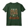 In Un Mondo Di Elfi Sii Un Copywriter Di Natale - T-shirt Leggera con Taglio Classico per Festeggiare le Feste Natalizie