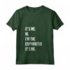 Donna Sono io Ciao Sono il Copywriter - Maglietta con Collo a V per Scrittori Creativi - Divertente e Leggera