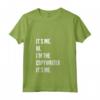 Donna Sono io Ciao Sono il Copywriter - Maglietta con Collo a V per Scrittori Creativi - Divertente e Leggera