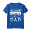 Il mio Copywriter preferito mi chiama papà - Maglietta divertente per Copywriter - Idea Regalo per gli amanti della scrittura