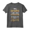 HapTiger - Sono un Copywriter Maglietta con Divertente Saying - Ideale per Regalare a un Copywriter
