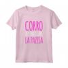 Magliette Divertenti Corsa - Corro per Bruciare la Pazzia - T-shirt Ironica per Amanti della Corsa - Marca HapTiger