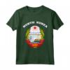 Maglietta della Corea del Nord - Stemma e Bandiera Tee Souvenir - Orgoglio Nazionale Coreano T-shirt Calcio
