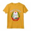 Maglietta della Corea del Nord - Stemma e Bandiera Tee Souvenir - Orgoglio Nazionale Coreano T-shirt Calcio