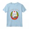 Maglietta della Corea del Nord - Stemma e Bandiera Tee Souvenir - Orgoglio Nazionale Coreano T-shirt Calcio