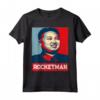 Rocket Man Kim Jong Un - Divertente maglia della Corea del Nord - T-shirt Politica Trump e Kim Jong Un - Ideale come Regalo per Patrioti