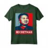 Rocket Man Kim Jong Un - Divertente maglia della Corea del Nord - T-shirt Politica Trump e Kim Jong Un - Ideale come Regalo per Patrioti