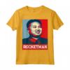 Rocket Man Kim Jong Un - Divertente maglia della Corea del Nord - T-shirt Politica Trump e Kim Jong Un - Ideale come Regalo per Patrioti