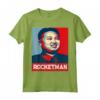 Rocket Man Kim Jong Un - Divertente maglia della Corea del Nord - T-shirt Politica Trump e Kim Jong Un - Ideale come Regalo per Patrioti
