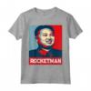 Rocket Man Kim Jong Un - Divertente maglia della Corea del Nord - T-shirt Politica Trump e Kim Jong Un - Ideale come Regalo per Patrioti