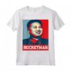 Rocket Man Kim Jong Un - Divertente maglia della Corea del Nord - T-shirt Politica Trump e Kim Jong Un - Ideale come Regalo per Patrioti