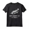 Regalo Divertente Motociclista Motociclismo Motocross Uomo Maglietta - Design Unico con Scritta Amo Quando Lei Si Piega - Ideale per Compleanno e Festa del Papà