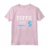 Festa Del Mamma Figlio Figlia Bambino Mamma 2023 Caricamento Maglietta - Ideale per Future Mamme in Attesa - Design Blu e Rosa Disponibile