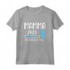 Festa Del Mamma Figlio Figlia Bambino Mamma 2023 Caricamento Maglietta - Ideale per Future Mamme in Attesa - Design Blu e Rosa Disponibile