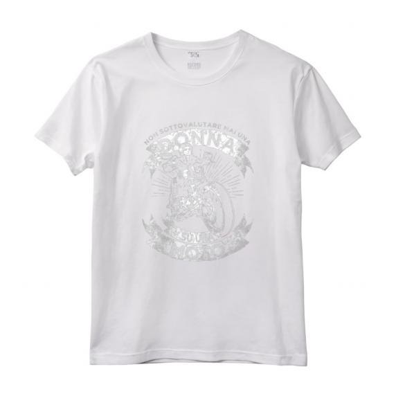 Biker Motociclista Moto Bike Motorcycle Donna Motocicletta Maglietta - Idea Regalo Compleanno per Motocicliste Appassionate di Corse