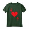 Jack of Hearts - Costume di Halloween con carta da gioco Maglietta - Ideale per giocatori di carte e amanti del cosplay - Regalo di Natale unico