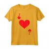 Jack of Hearts - Costume di Halloween con carta da gioco Maglietta - Ideale per giocatori di carte e amanti del cosplay - Regalo di Natale unico