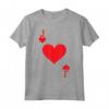 Jack of Hearts - Costume di Halloween con carta da gioco Maglietta - Ideale per giocatori di carte e amanti del cosplay - Regalo di Natale unico