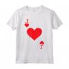 Jack of Hearts - Costume di Halloween con carta da gioco Maglietta - Ideale per giocatori di carte e amanti del cosplay - Regalo di Natale unico