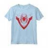 HapTiger Spider-Man Miles Morales Halloween Costume Maglietta - Official Merchandise for Kids and Adults - Superhero Cosplay Shirt for Men and Women