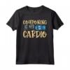 HapTiger Organizzatore Couponer Principiante - Maglietta Design Coupon Queen - Il Coupon è il mio Cardio